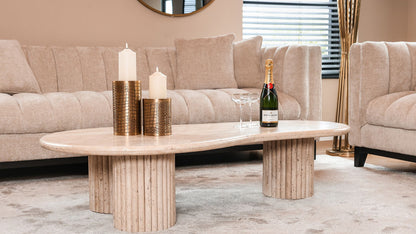 Luxus Designer Sofa-Set in organischer Form – Modular & modern